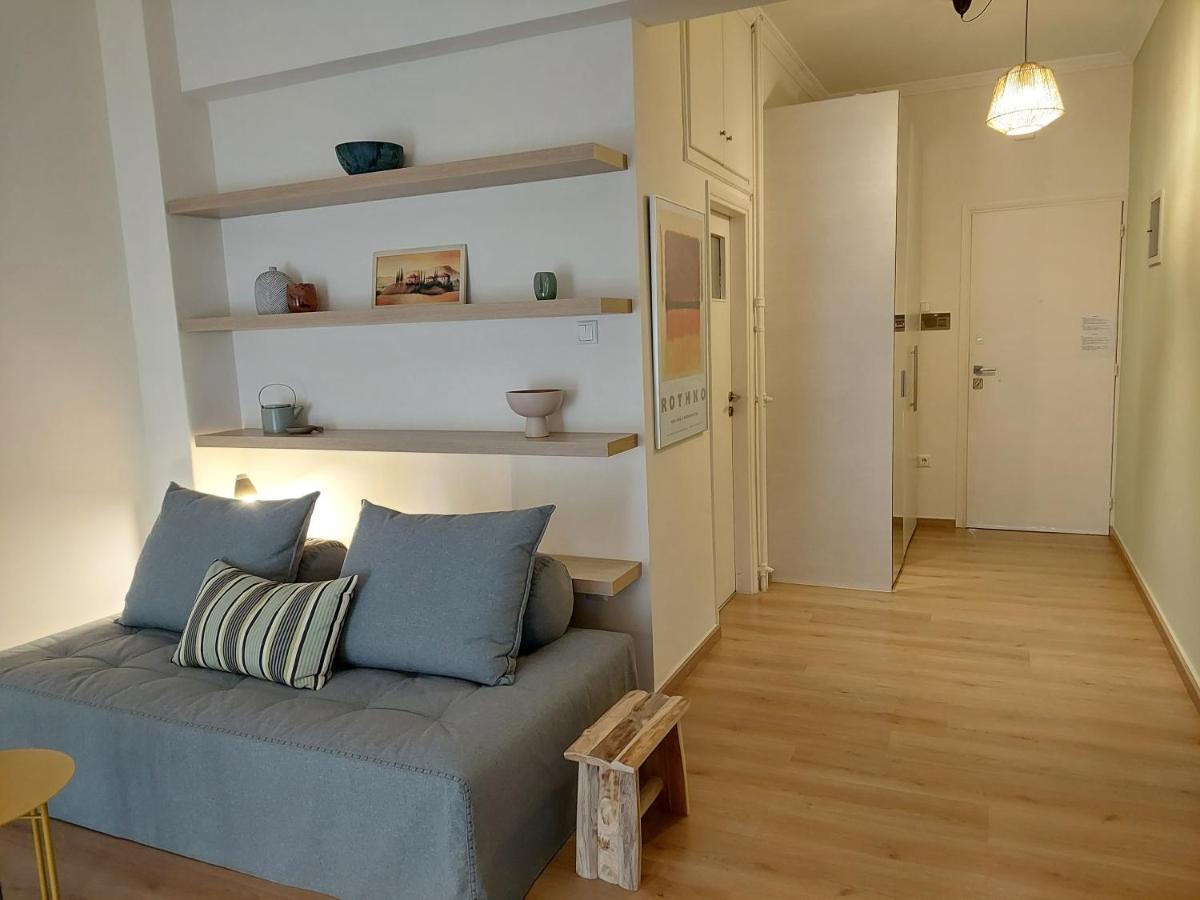 Cholargos Metro Station 2 Persons Cozy Studio. Appartement Athene Buitenkant foto